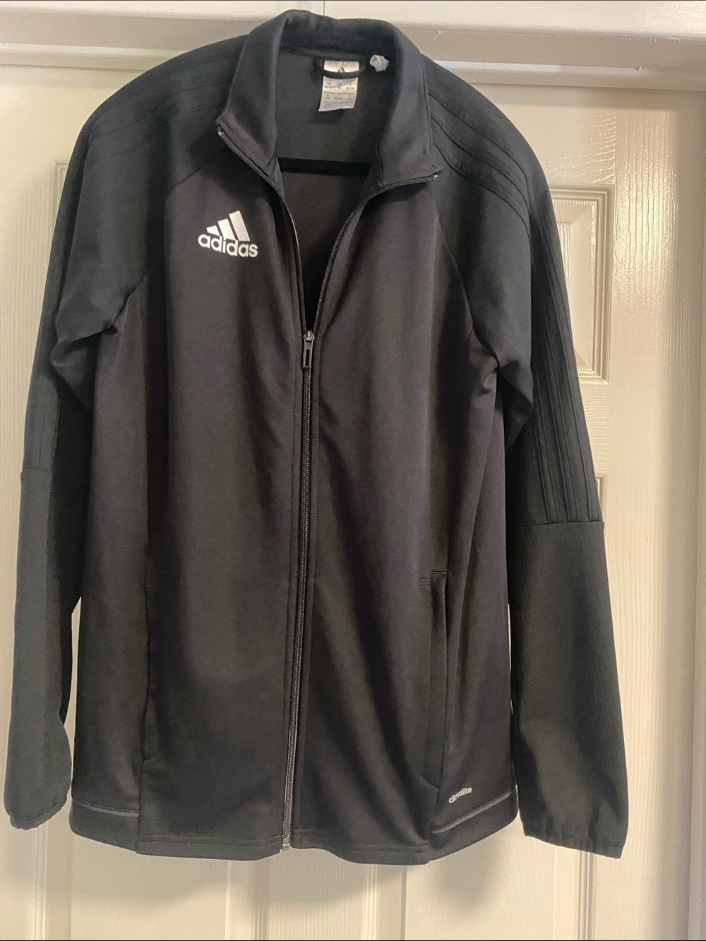 adidas Black Women’s Full-Zip Performance Jacket size XL
